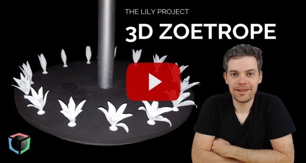 Creating a 3D Zoetrop with 3D Scanning and 3D Printing