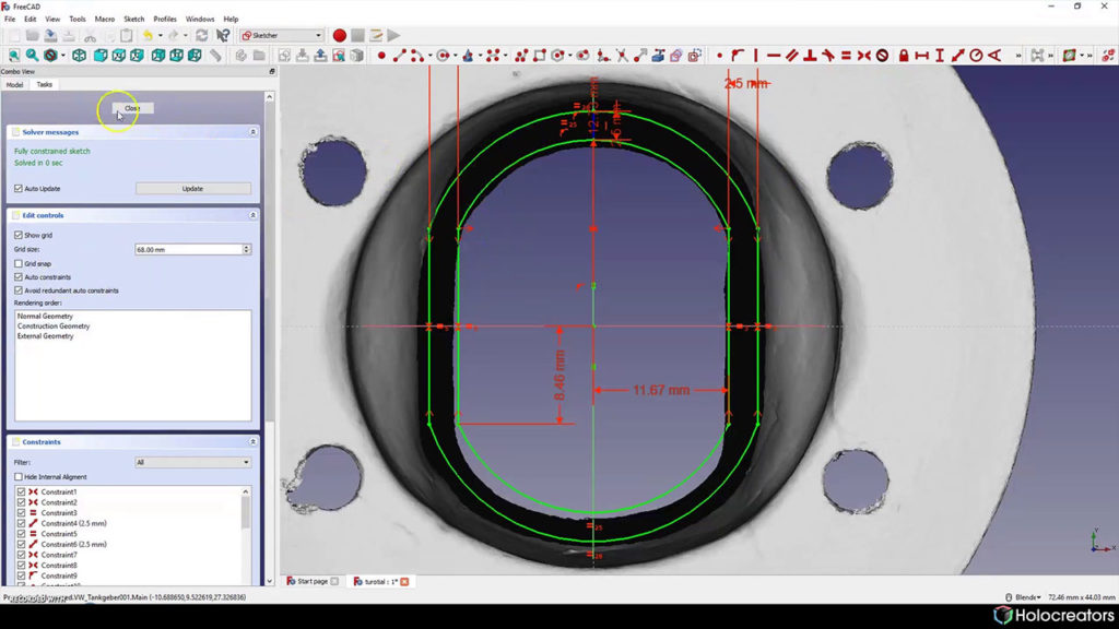 Part CrossSections - FreeCAD Documentation